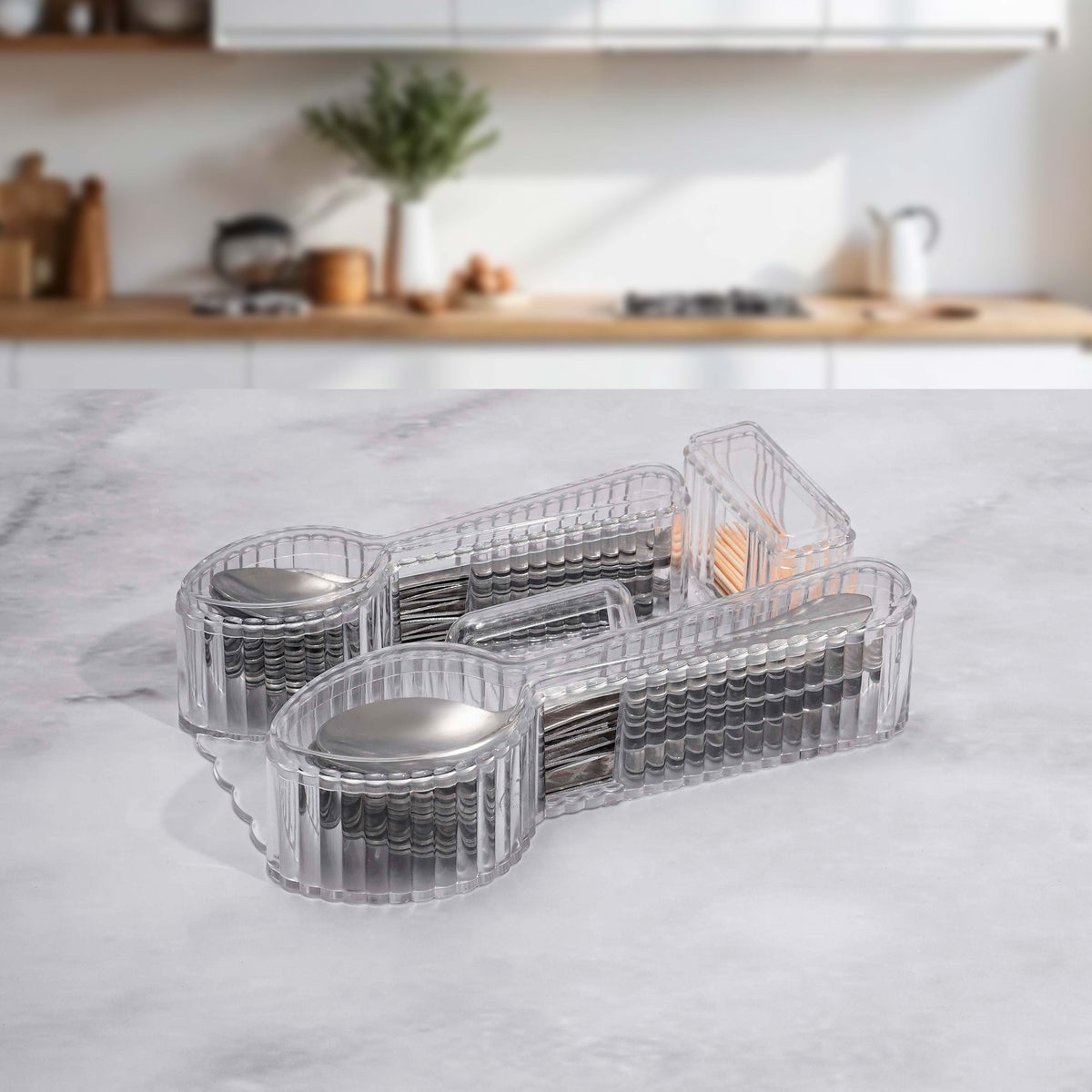 Crystal Spoon Organizer