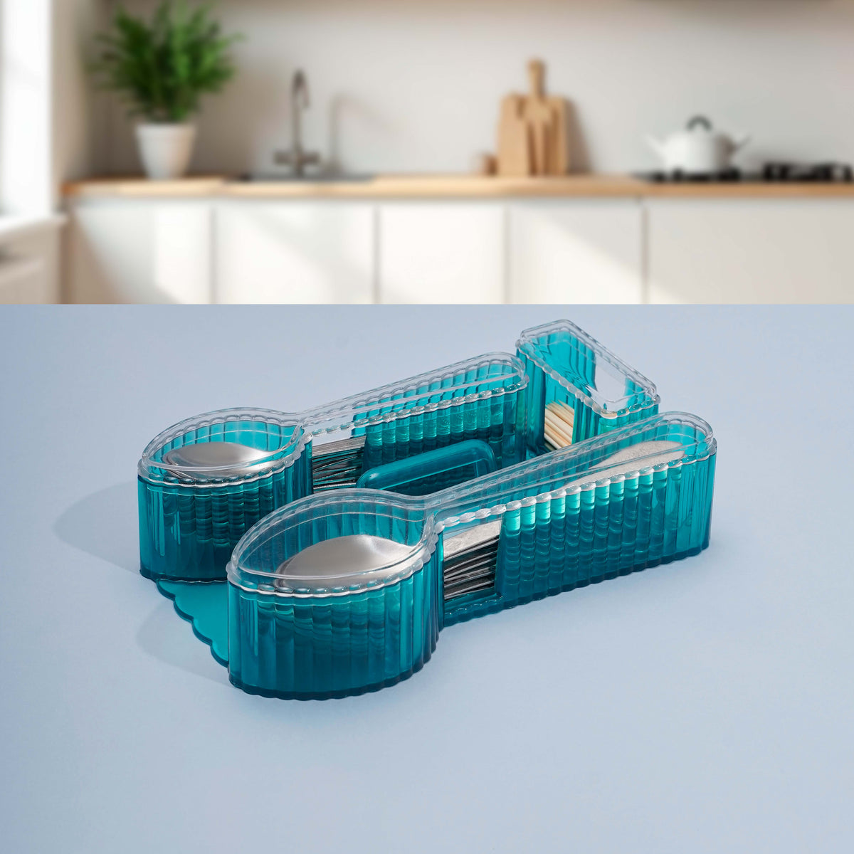Crystal Spoon Organizer
