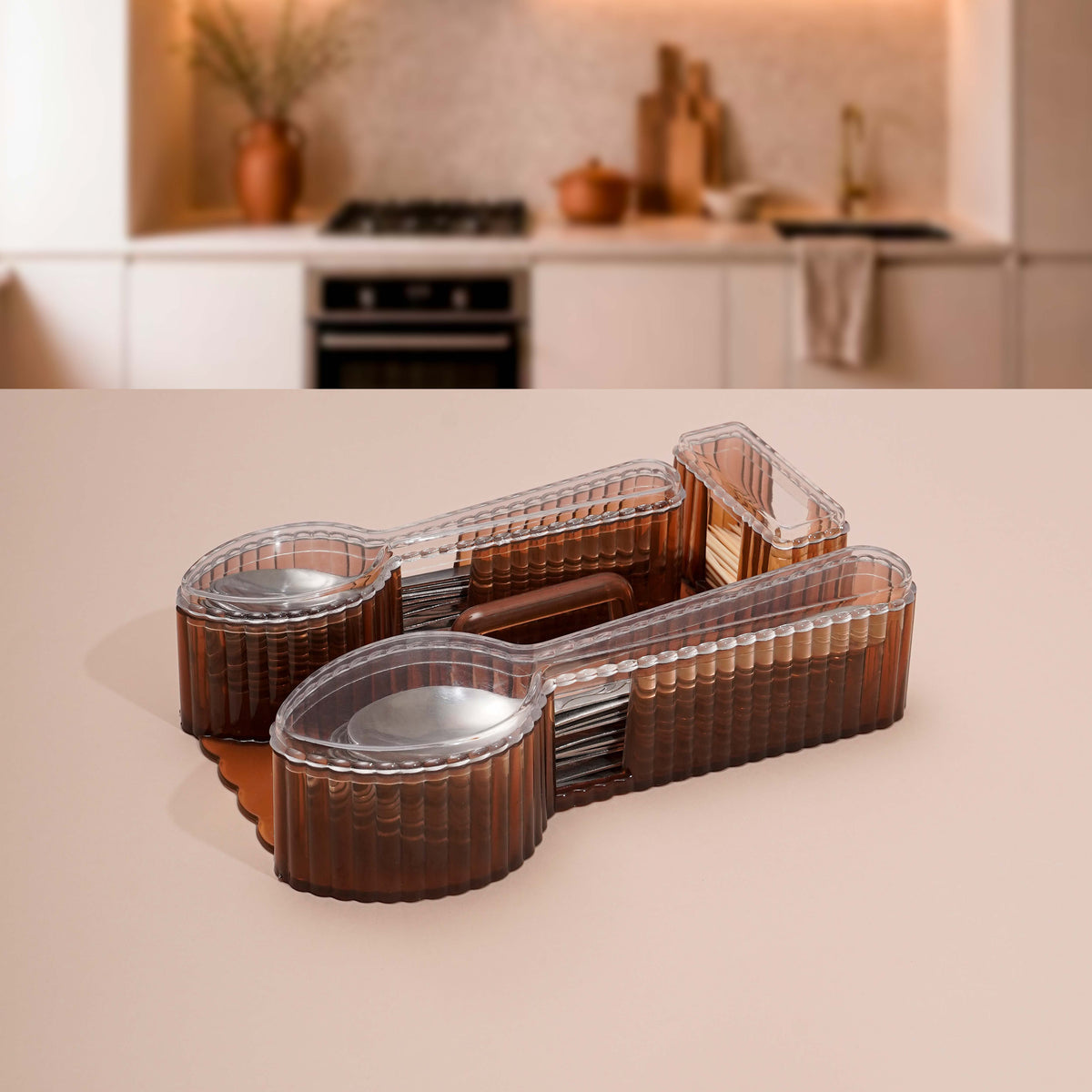 Crystal Spoon Organizer