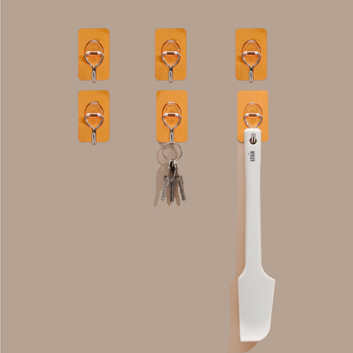 Modern Wall Hook 6 Piece