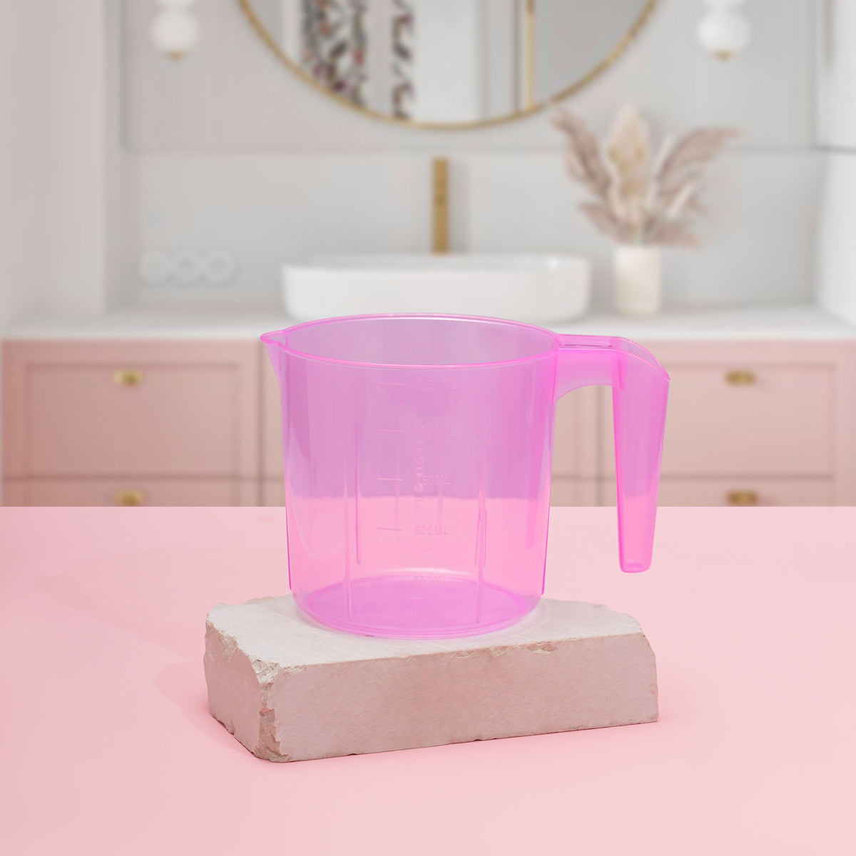 Bath Mug Large Size 1.6ml Transparent Material