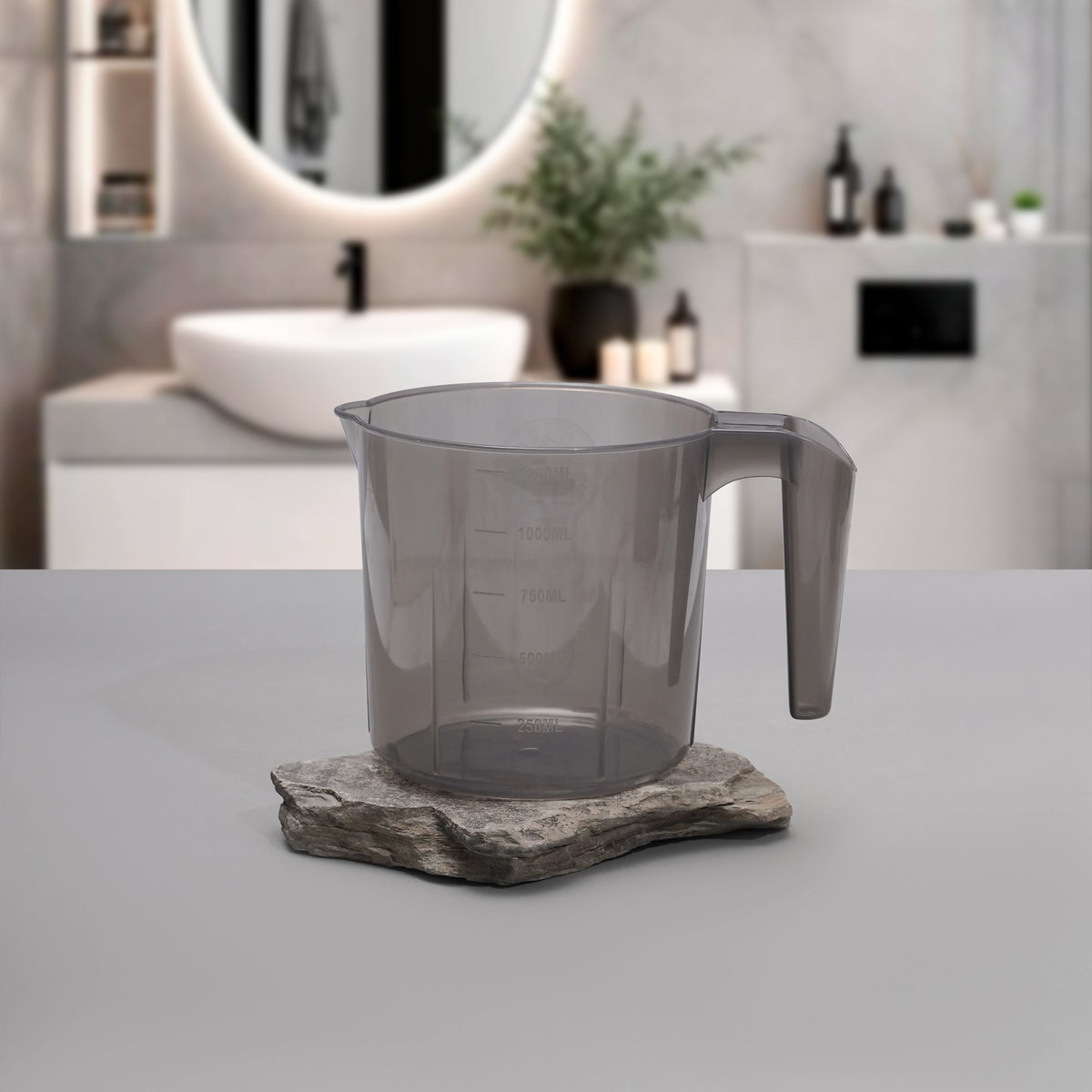 Bath Mug Large Size 1.6ml Transparent Material