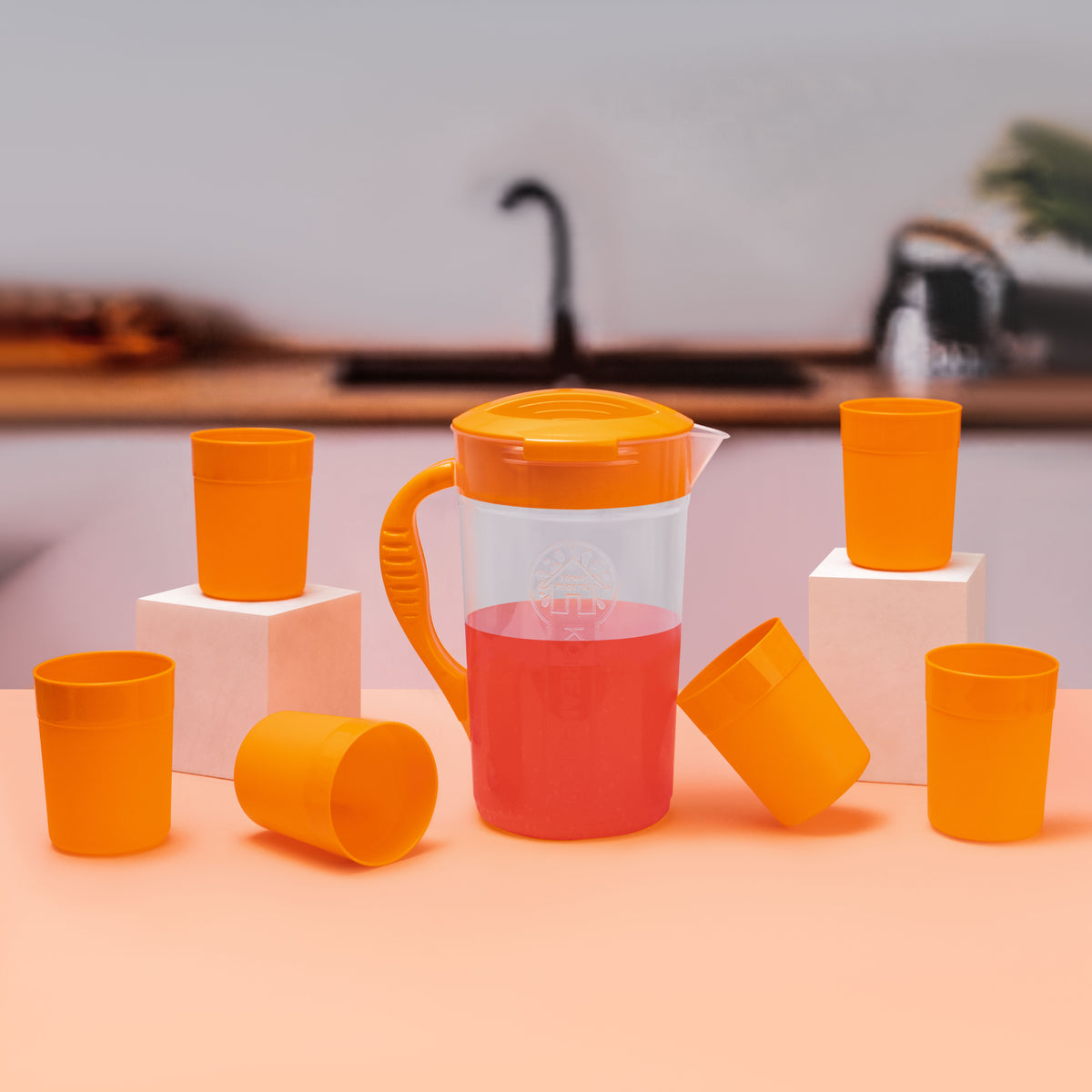 Water Jug With 6 Glass