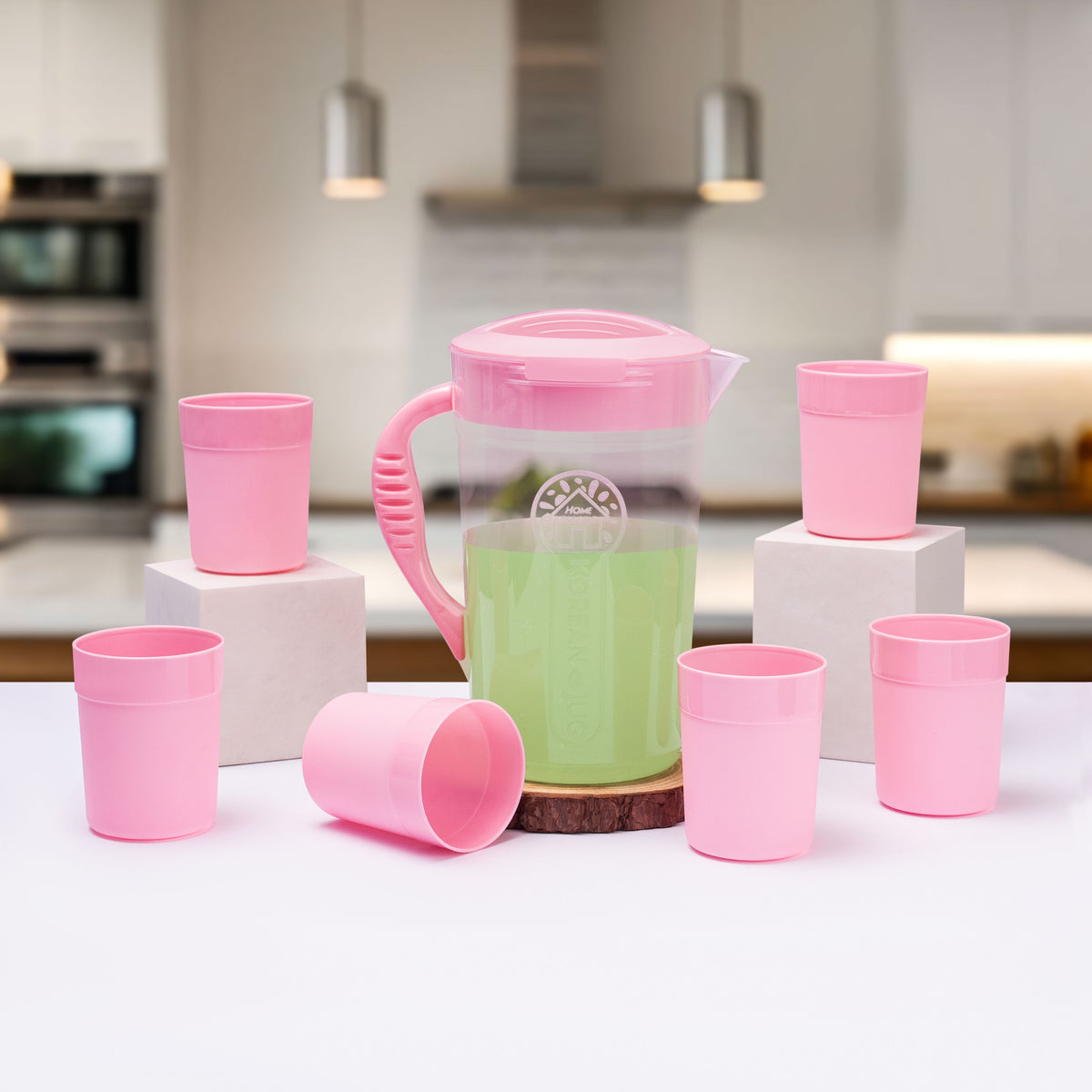 Water Jug With 6 Glass