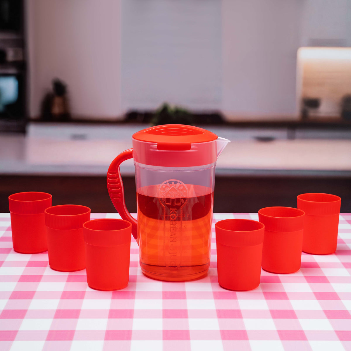 Water Jug With 6 Glass