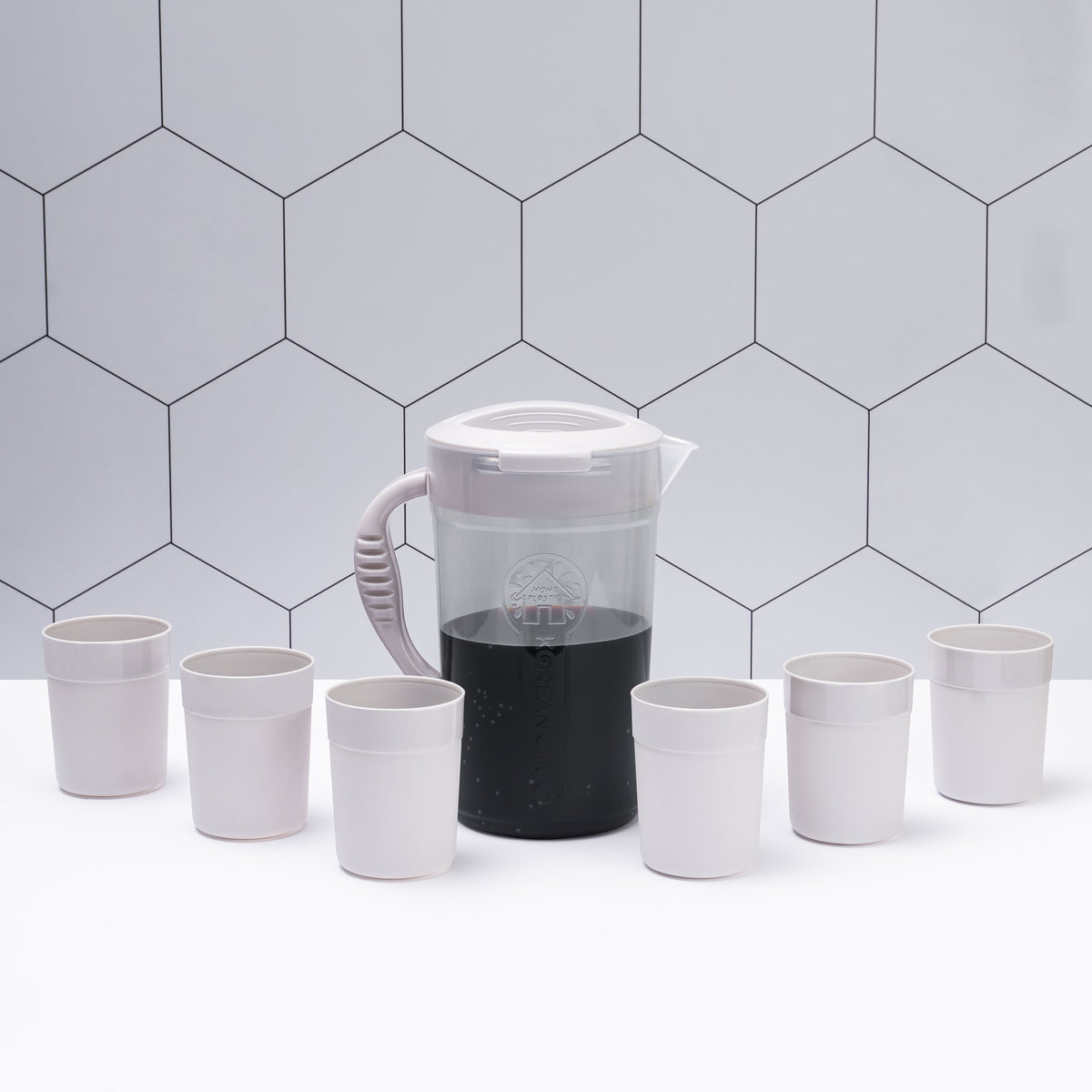 Water Jug With 6 Glass