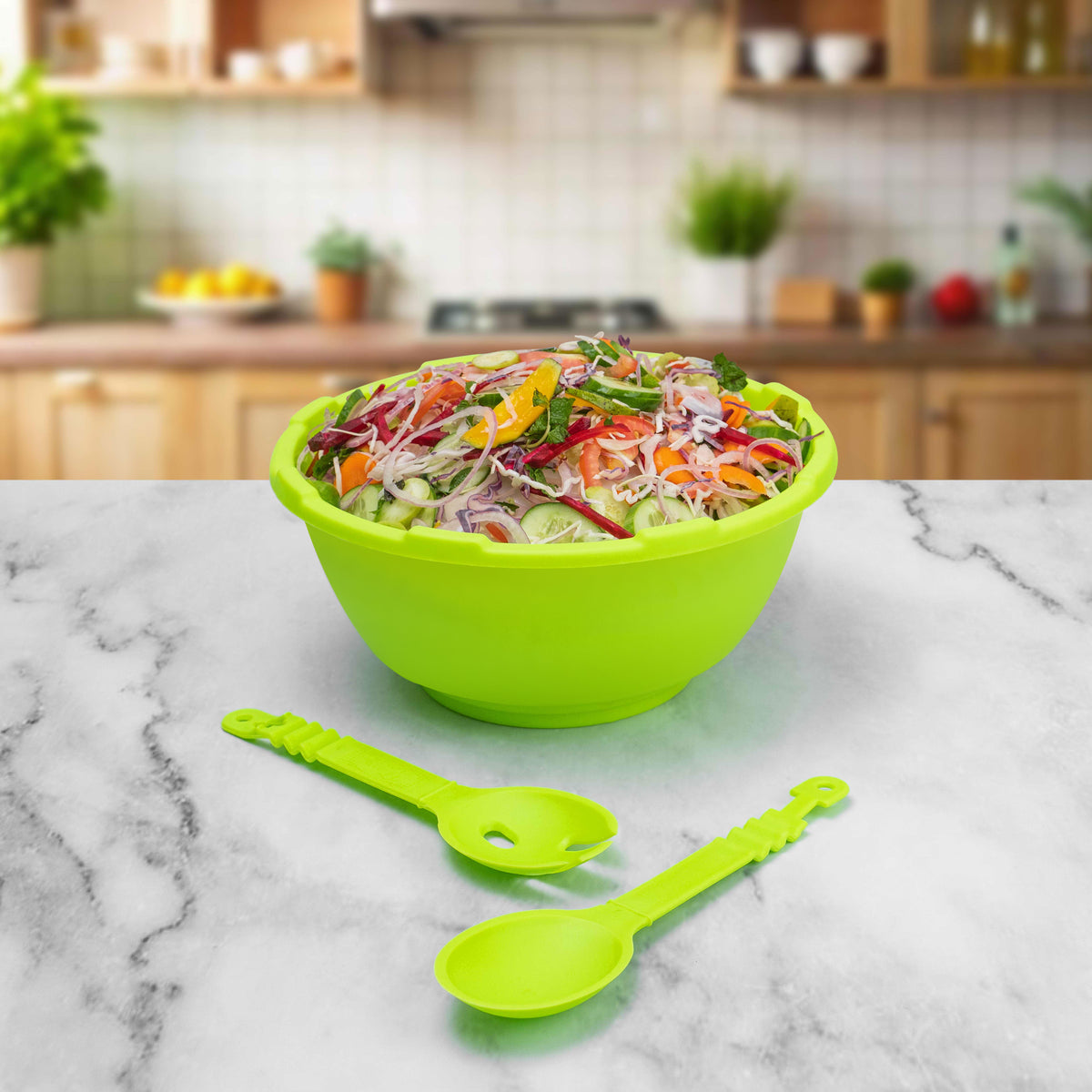 All Purpose Mixing Bowl With 2 Spoon