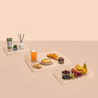 Acrylic Serving Trays 3 Piece Set
