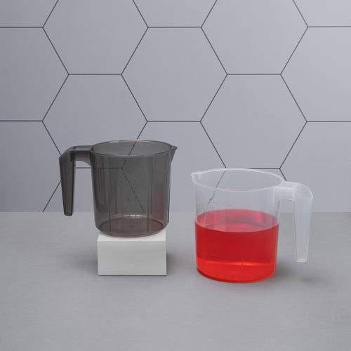 Bath Mug Large Transparent + Medium